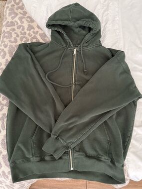 Brandy Melville/ John Galt Christy Full Zip Oversized Hoodie